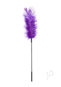 Ostrich Feather Purple Tickler