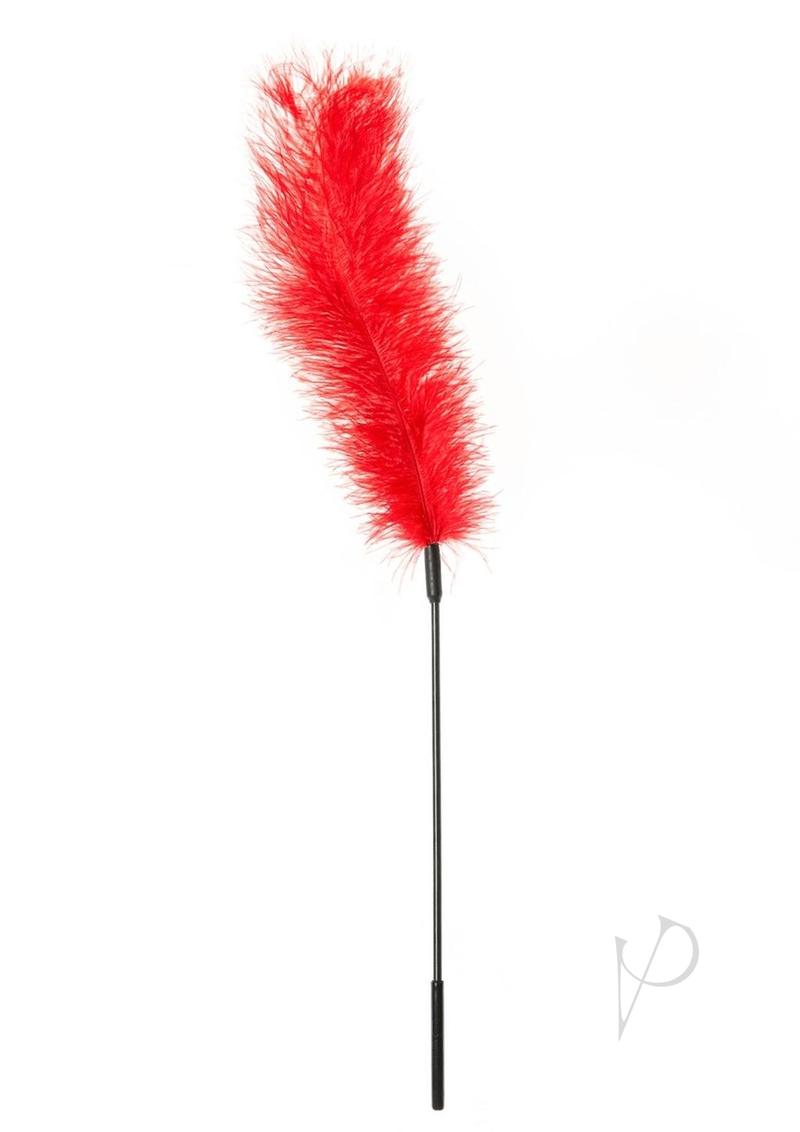 Ostrich Feather Red Tickler