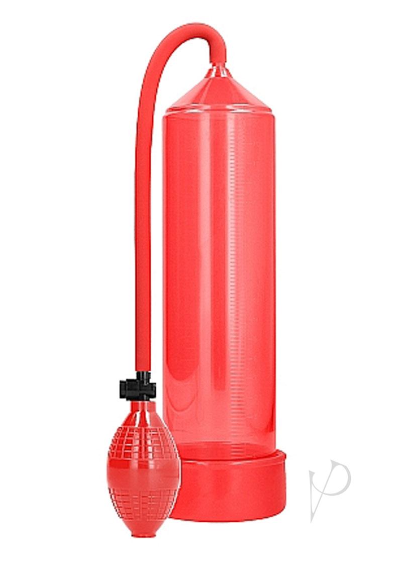 Pumped Classic Penis Pump Red