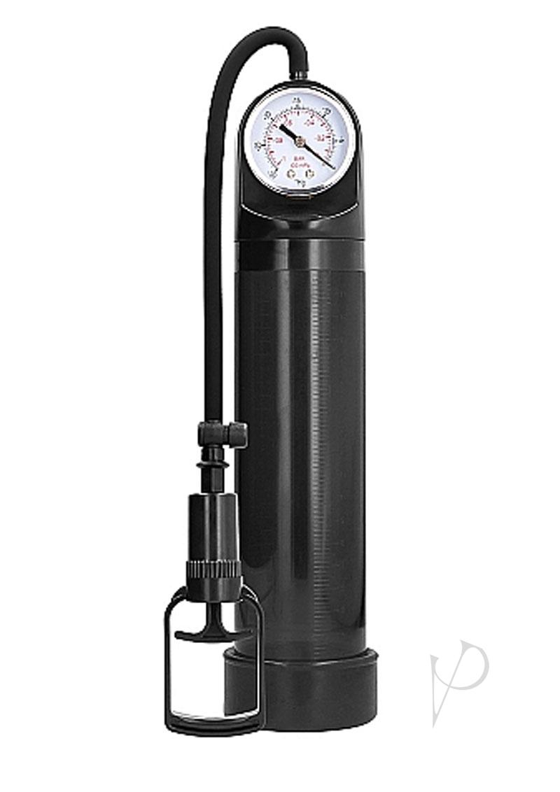 Pumped Comfort Pump W/psi Gauge Black