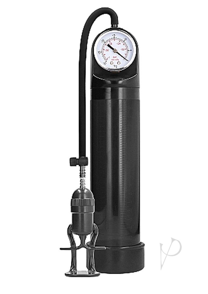 Pumped Deluxe Pump W/psi Gauge Blk(disc)