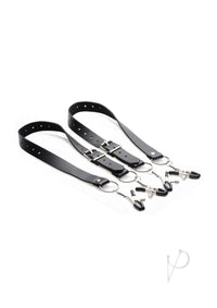 Ms Spread Labia Straps W/clamps