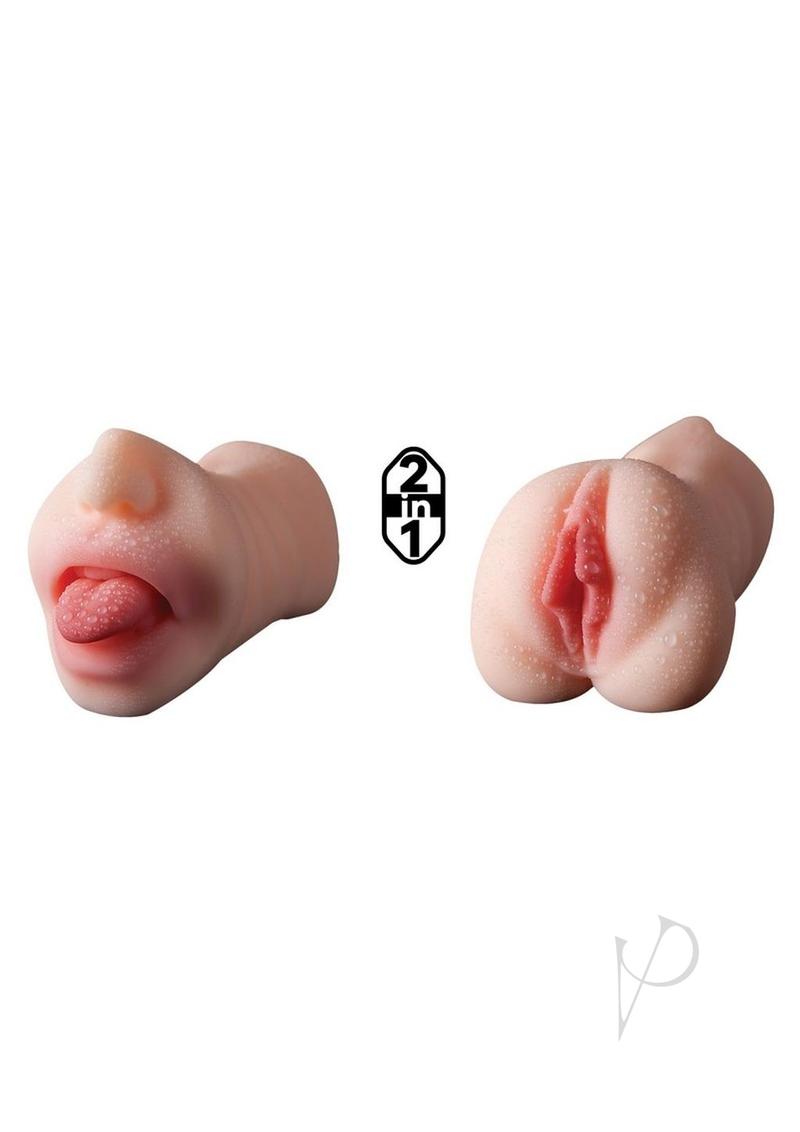 Skinsations Man Eater Pussy/mouth Stroke