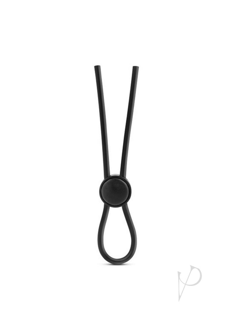 Stay Hard Silicone Loop Cock Ring Black