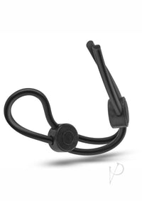 Stay Hard Silicone Dbl Loop Cockring Blk