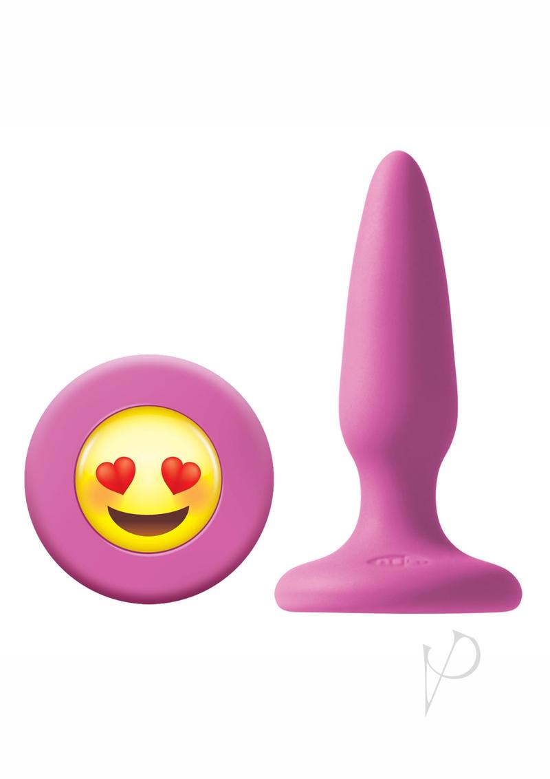 Mojis Ily Butt Plug Pink