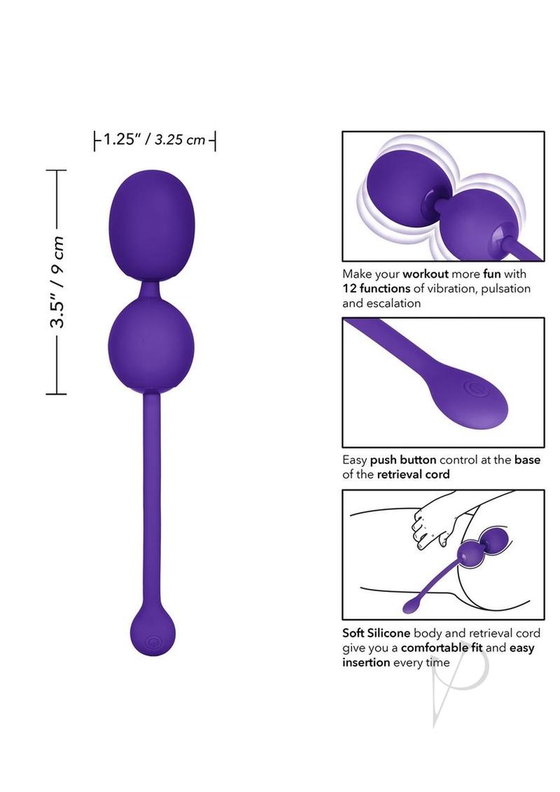 Rechargeable Dual Kegel Purple