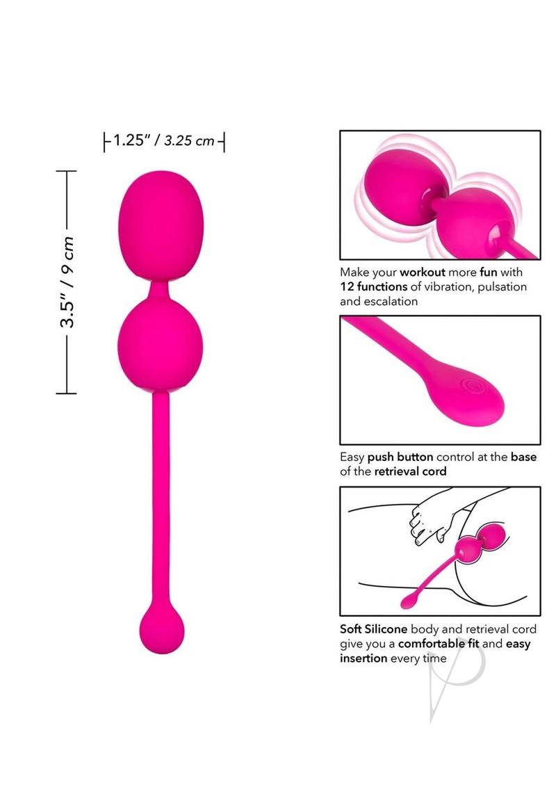 Rechargeable Dual Kegel Pink