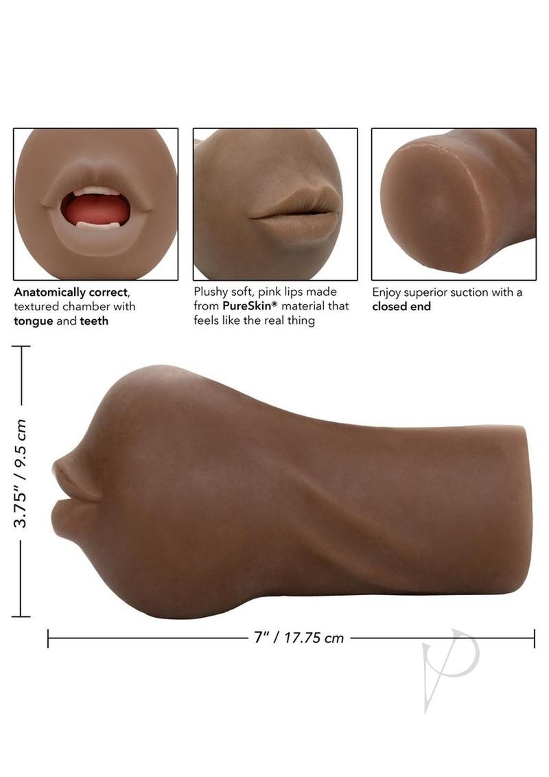 Stroke It Mouth Brown