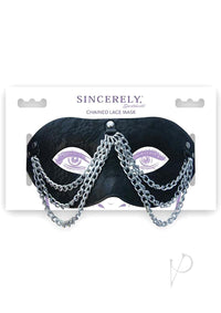 Sincerely Chained Lace Mask