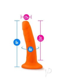 Neo Dual Density Cock 5.5` Neon Orange