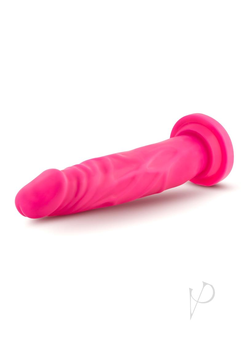 Neo Dual Density Cock 7.5` Neon Pink