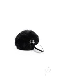 Tailz Fluffy Bunny Tail Anal Plug Black