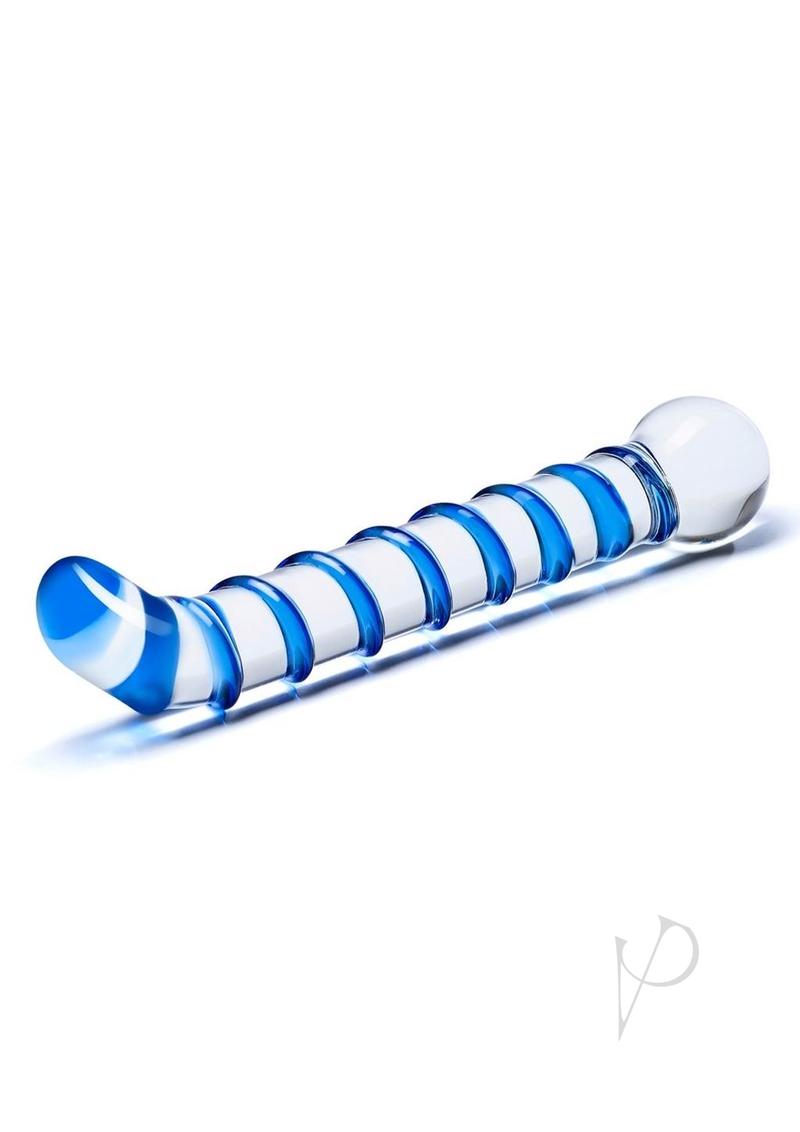 Mr Swirly G-spot Glass Dildo 6.5