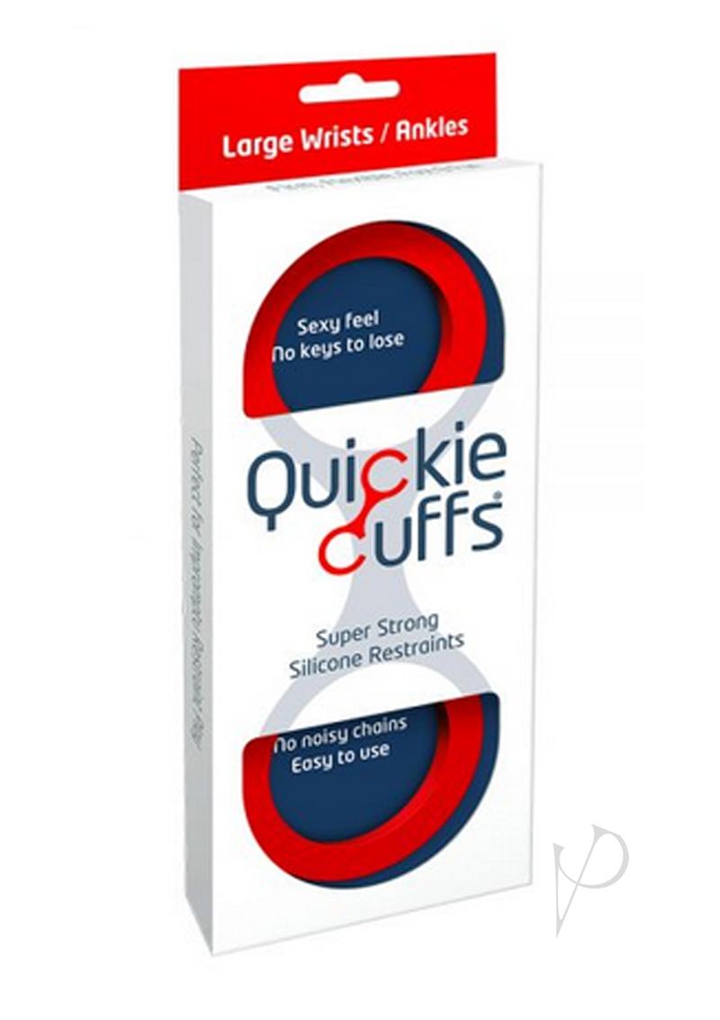 Quickie Cuffs Large Red