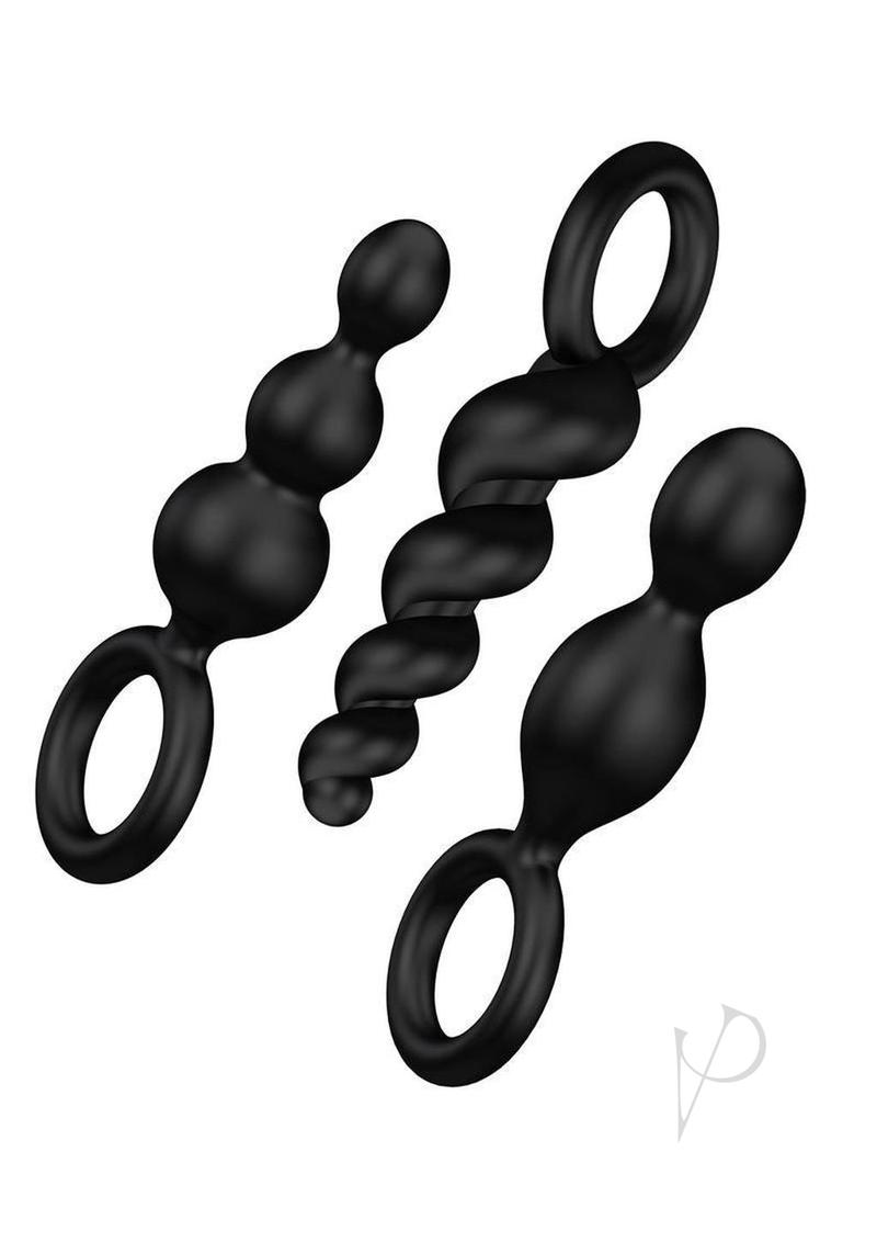 Satisfyer Booty Call Black Set Of 3