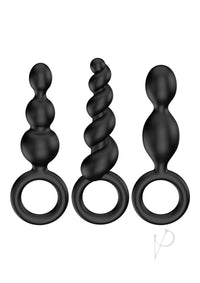 Satisfyer Booty Call Black Set Of 3