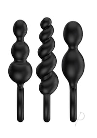 Satisfyer Booty Call Black Set Of 3