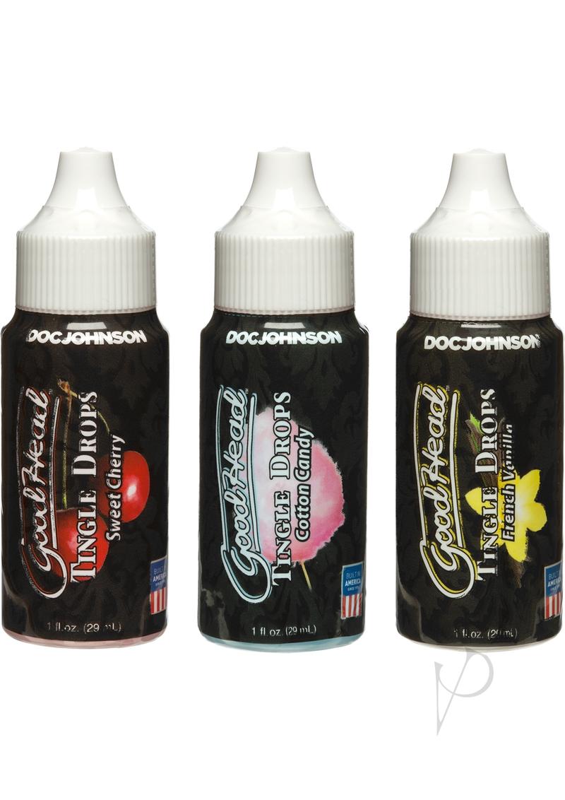 Goodhead Tingle Drops 3pk Asst Flavors