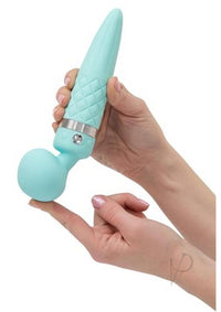 Pillow Talk Sultry Massager Wand Teal