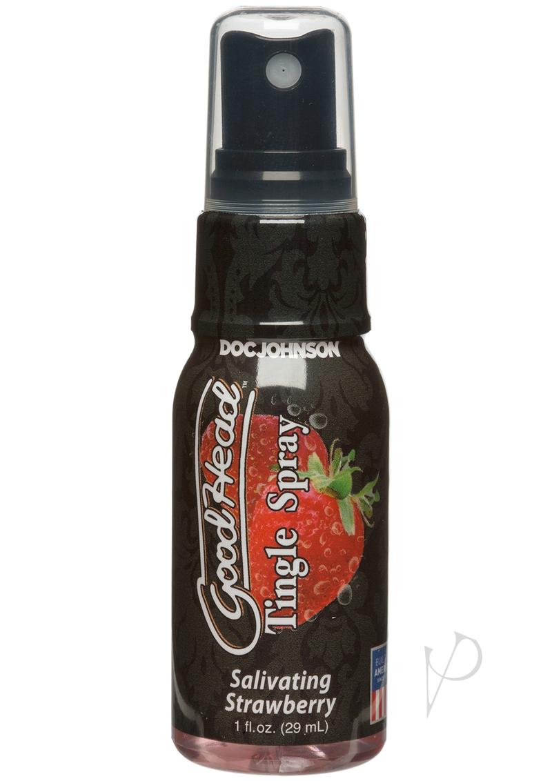 Goodhead Tingle Spray 1oz Strawberry