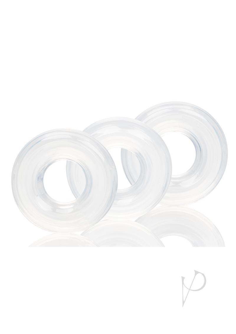 Silicone Stacker Rings 3pc Set