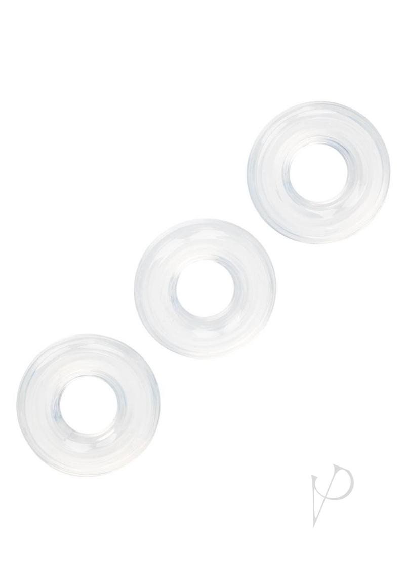 Silicone Stacker Rings 3pc Set