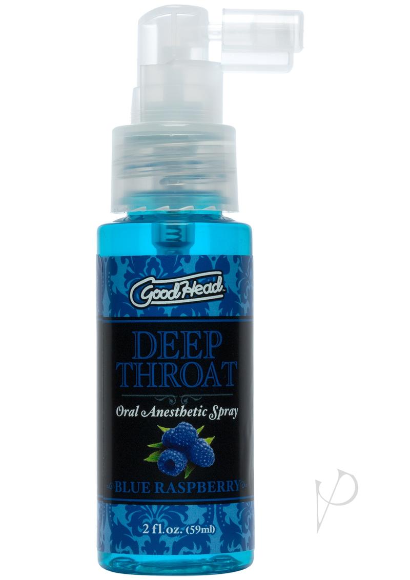 Goodhead Throat Spray Blue Raspberry 2oz