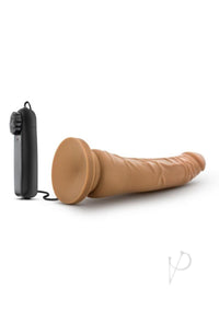 Dr Skin Vibe 8.5 Cock W/suction Mocha