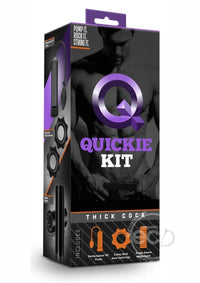 Quickie Kit Thick Cock Black