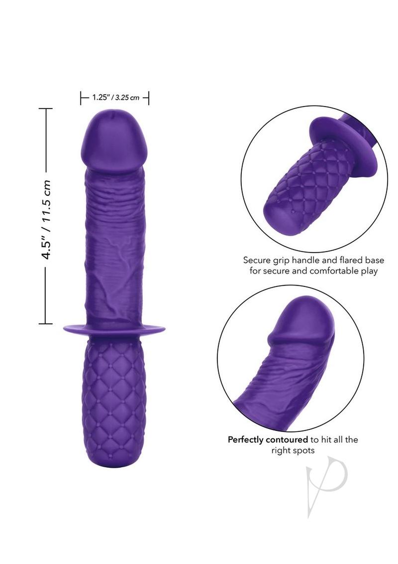 Silicone Grip Thruster Purple