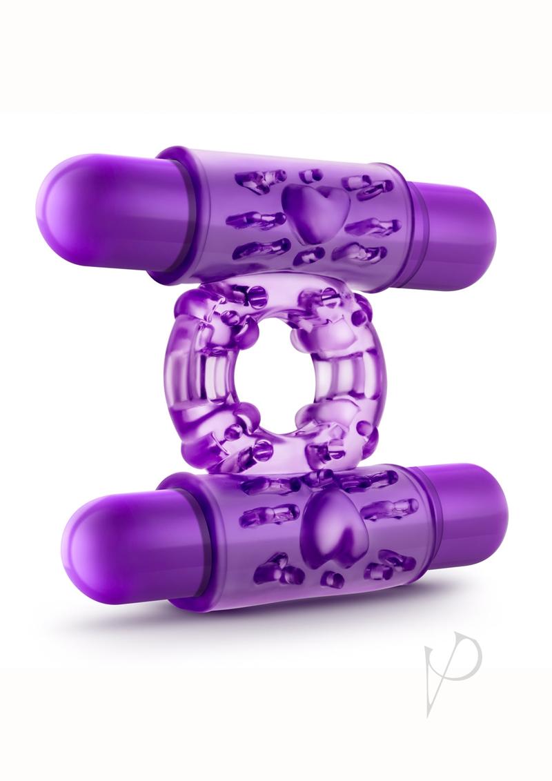 Pwm Double Play Cock Ring Purple