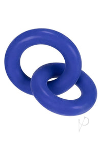 Duo Link Cock/ball Rings Cobalt(disc)