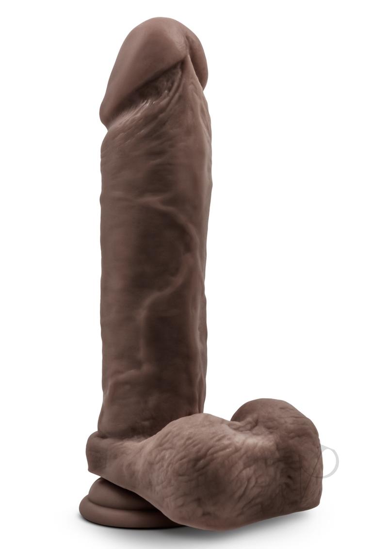 Au Naturel Dildo With Suction 9.5 Choco