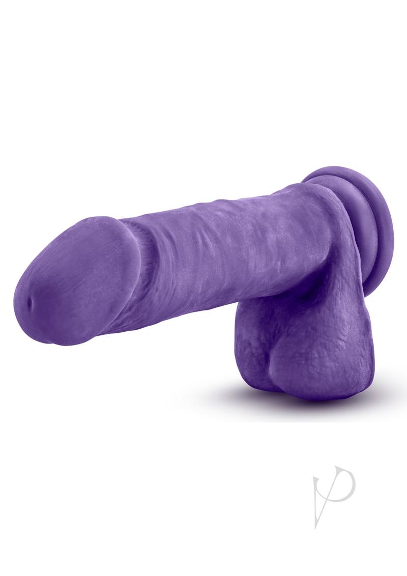 Au Naturel Bold Hero Dildo 8 Purp(disc)