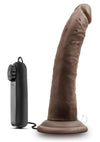 Dr Skin Dr Dave Vibe Cock W/suction Choc