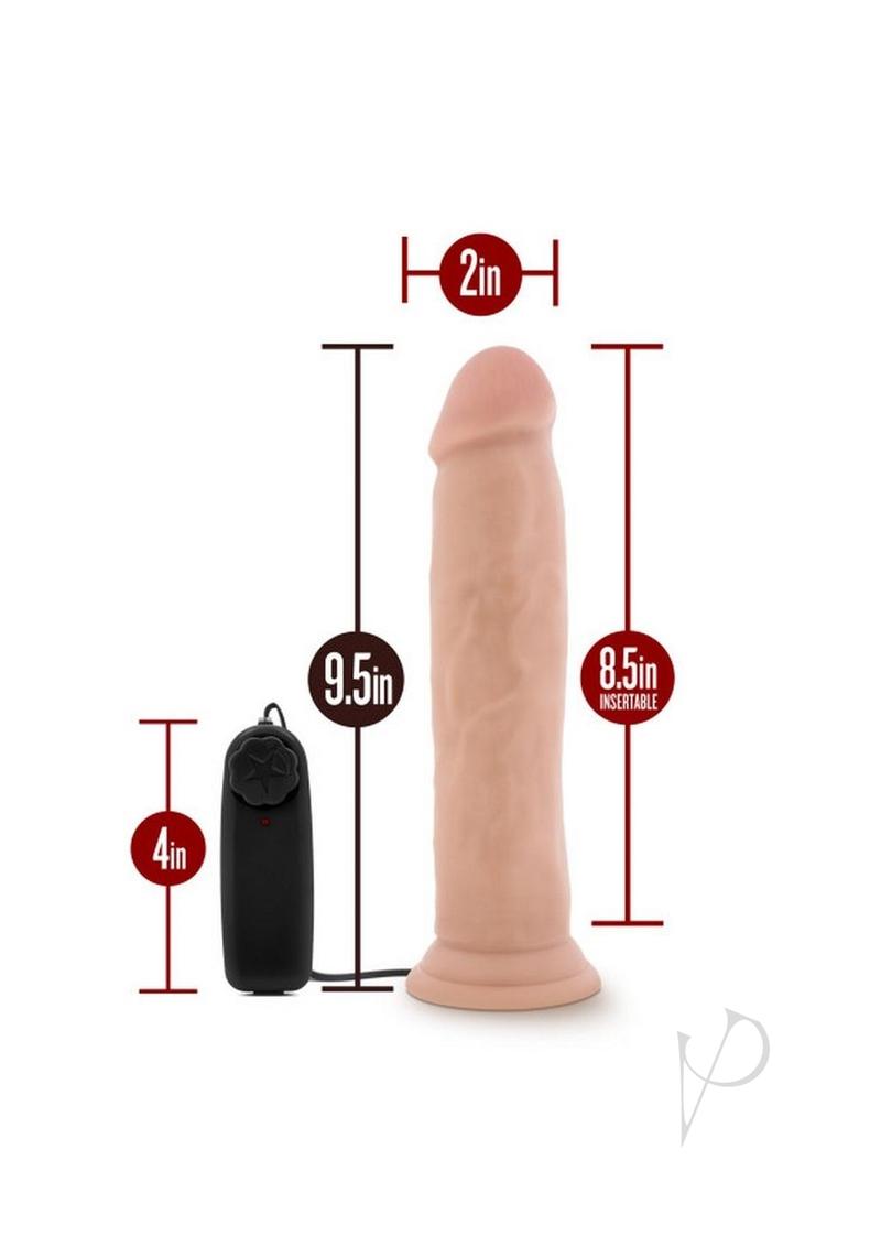 Dr Skin Dr Throb Vibe Cock W/suction Van