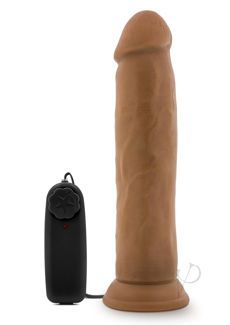 Dr Skin Dr Throb Vibe Cock W/suction Moc