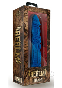 Realm Draken Lock On Dildo Blue