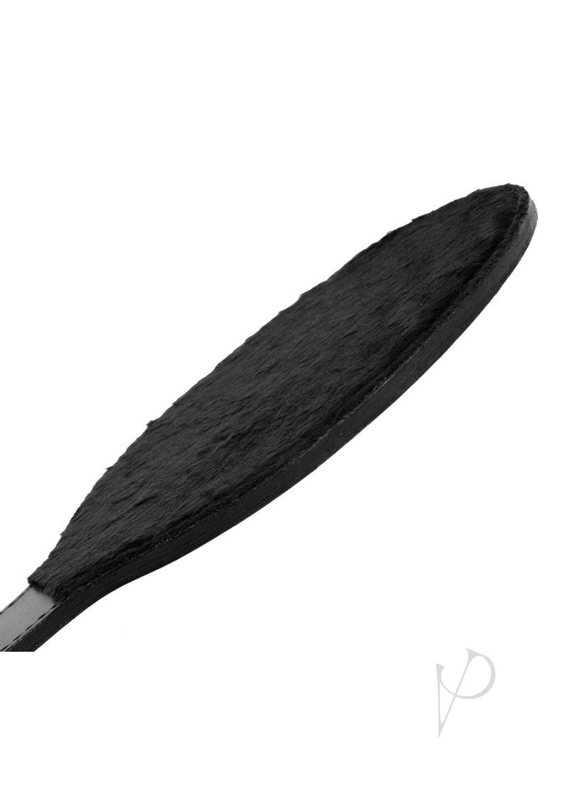 Strict Leather Round Fur Paddle