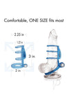 Doctor Loves Zinger Dual Vibe C Ring Blu