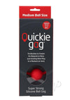 Quickie Ball Gag Medium Red