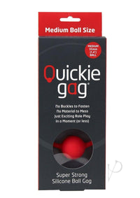 Quickie Ball Gag Medium Red