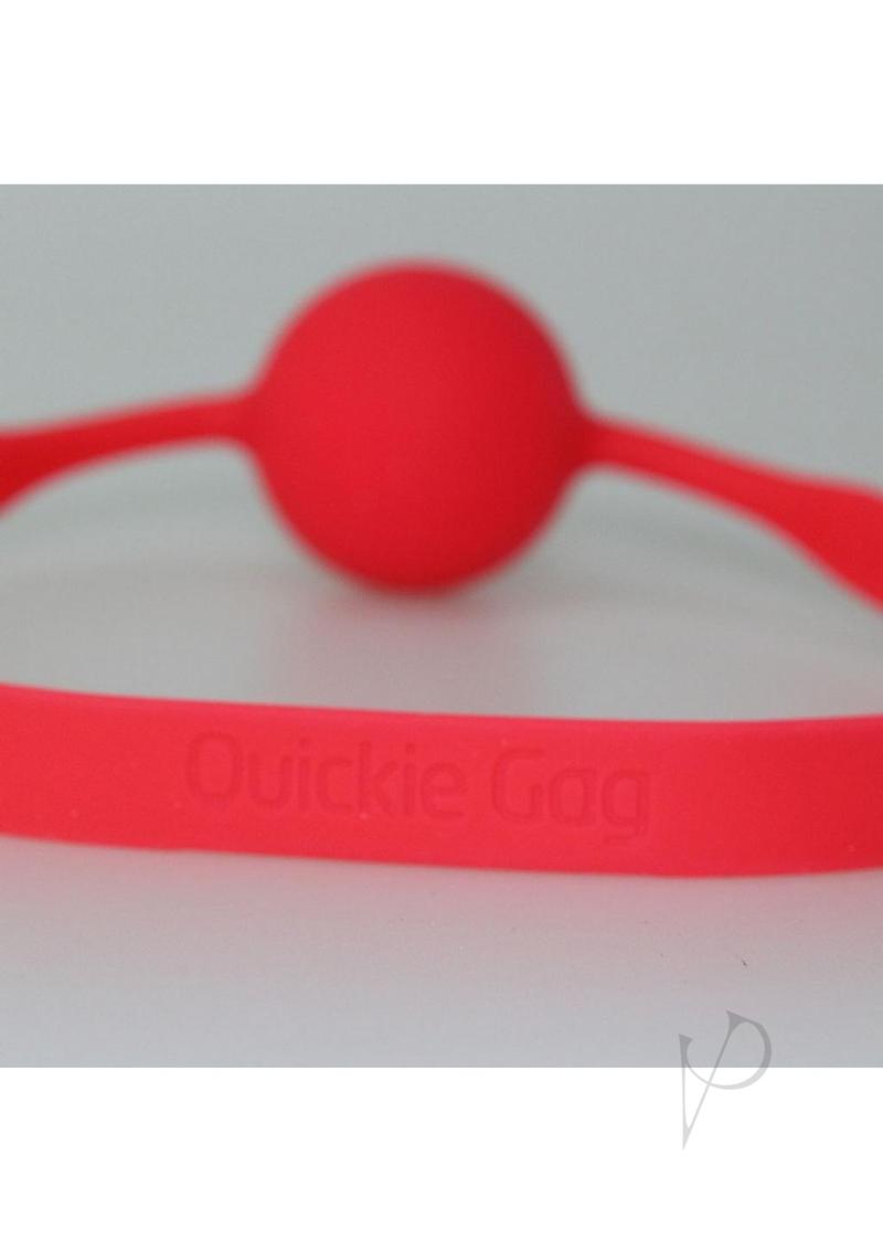 Quickie Ball Gag Large Red