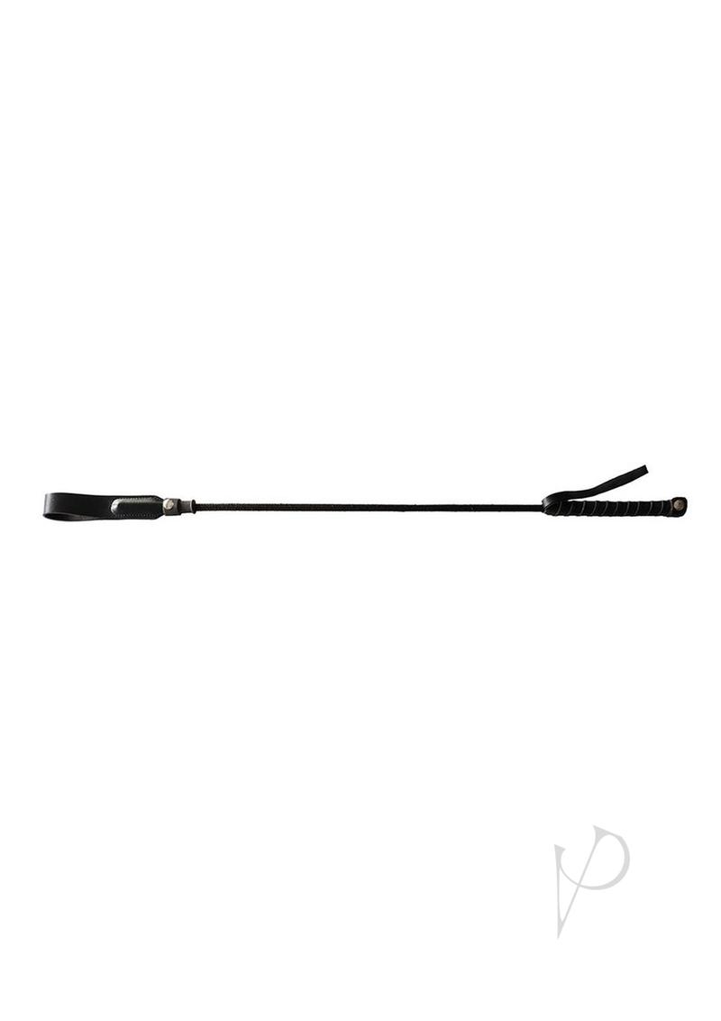 Rouge Long Riding Crop Slim Tip 24 Blk