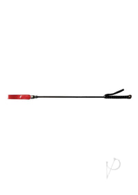 Rouge Long Riding Crop Slim Tip 24 Red