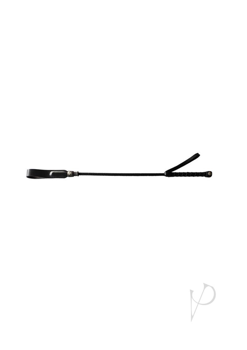 Rouge Short Riding Crop Slim Tip 20 Blk