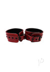 Rouge Anaconda Wrist Cuff Burg/blk