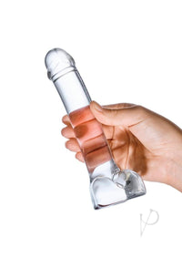 Realistic Curved Glass G Spot Dildo 7