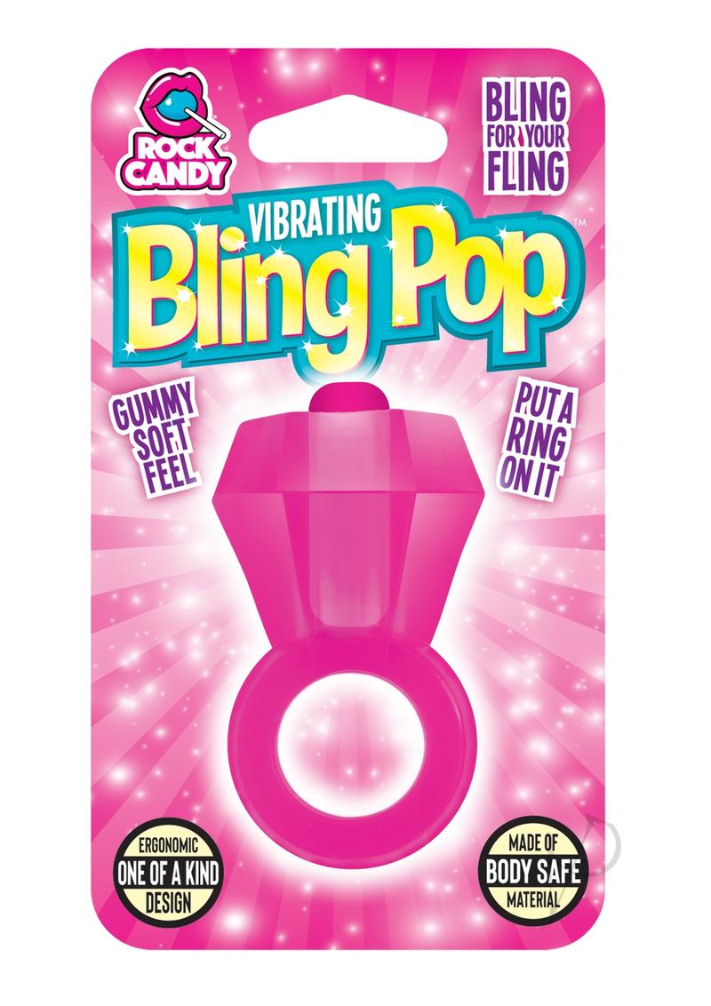 Rock Candy Bling Pop Ring Pink